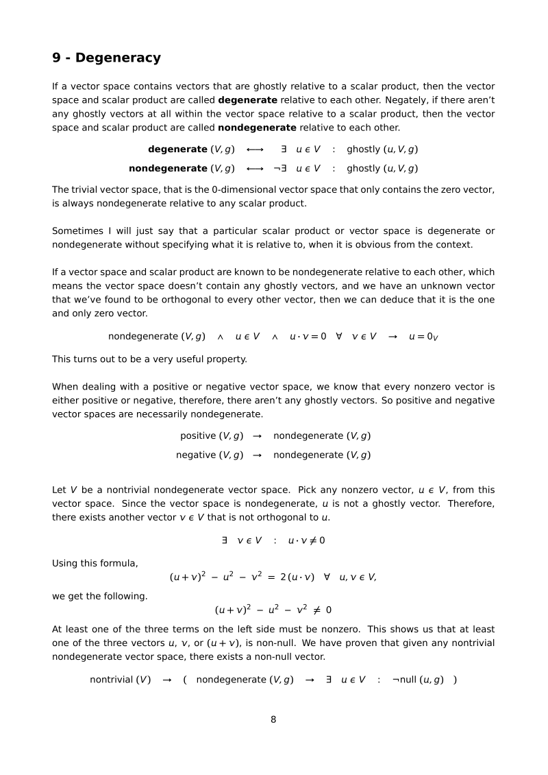 Scalar Products, page 8