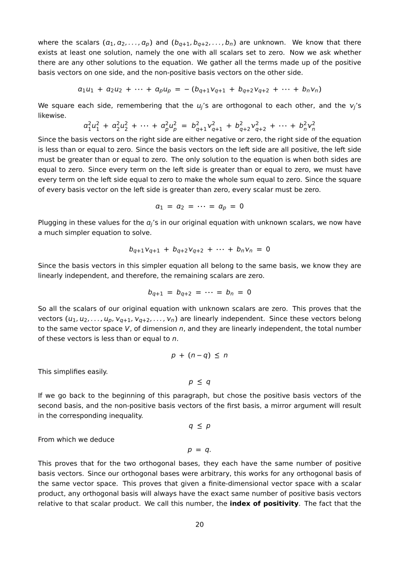 Scalar Products, page 20